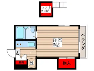 リヴレーヌ56【4階】の間取り