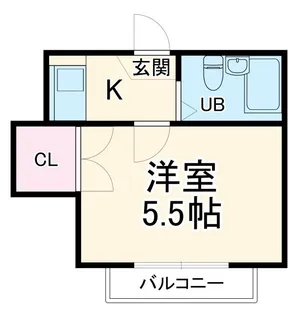 トラストハウス【2階】の間取り