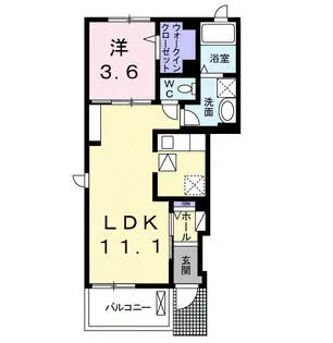 神奈川県小田原市東町5【アパート】の間取り