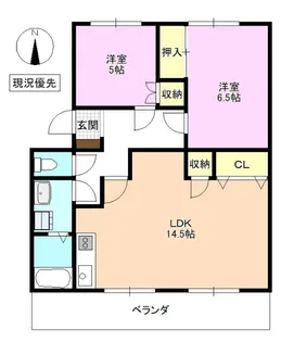 アドバンスアメニティー【1階】の間取り