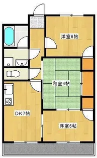 アドミラル・オズ【4階】の間取り