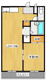 グラッドハウスたかはし【2階】の間取り
