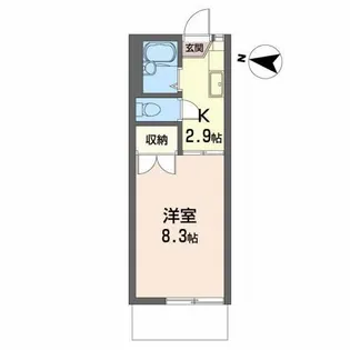 Excelina IO【1階】の間取り