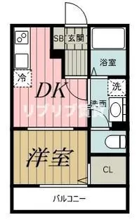 AQUE24【1階】の間取り