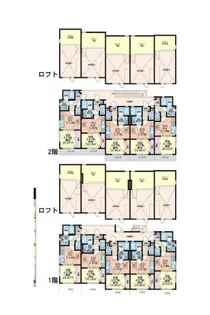 千葉県市川市鬼越2【アパート】の間取り