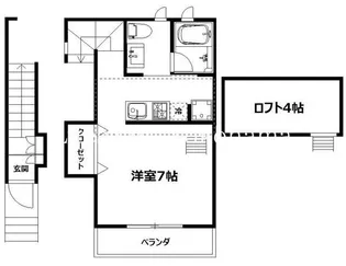 スターリバー【2階】の間取り