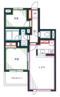 アプリーレ南荻窪【1階】の間取り