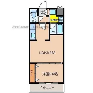 アルテマイスターアルメール【2階】の間取り