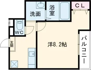 大阪府堺市西区鳳中町9【アパート】の間取り