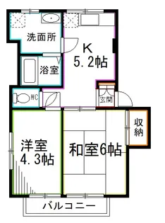 東京都杉並区上井草3【マンション】の間取り