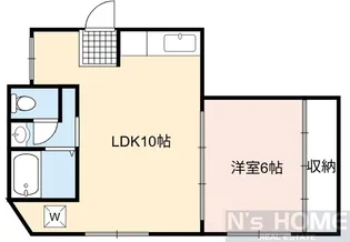 都島コーポ【2階】の間取り