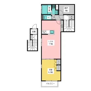 Rilassare【2階】の間取り
