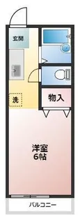 メゾン・ド・ベル【1階】の間取り