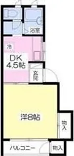 パークレーンホームズF【1階】の間取り