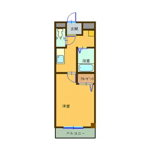 グランシャリオM&J【3階】の間取り