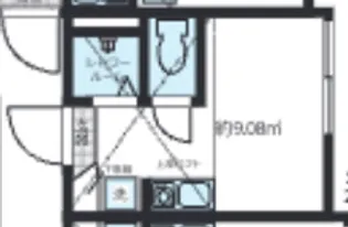 東京都葛飾区新小岩4【アパート】の間取り