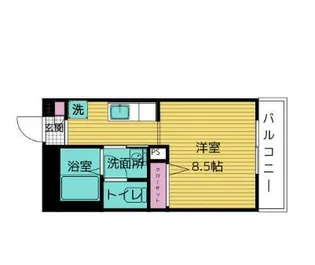 東京都大田区下丸子4【マンション】の間取り