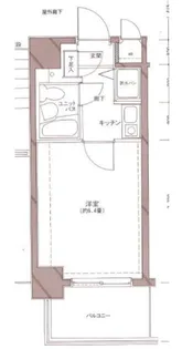 メインステージ武蔵関【5階】の間取り