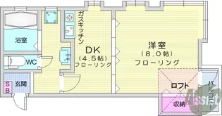 ティアラハウス松ヶ丘2【1階】の間取り