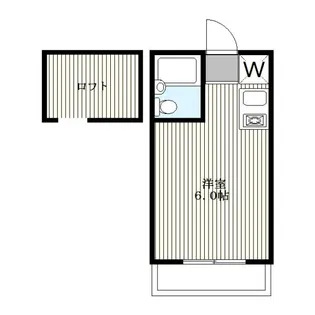 ナイスビュー菊名【1階】の間取り