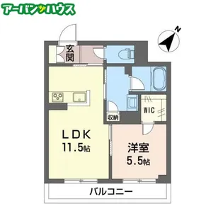 ビラ メゾン【3階】の間取り