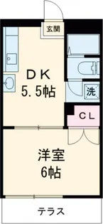 スタジオK【1階】の間取り