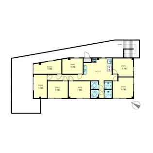 東京都豊島区上池袋1【マンション】の間取り