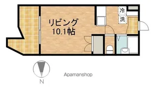 磐田グレイス第5マンション【2階】の間取り