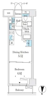 クラリティア板橋本町【6階】の間取り