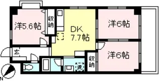 石井ビル【3階】の間取り