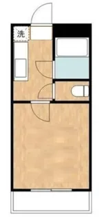 フラワーハイツB【2階】の間取り