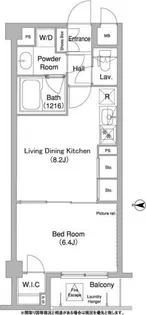 コンフォリア目黒長者丸【1階】の間取り