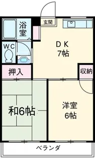 ティ・シャトル【2階】の間取り