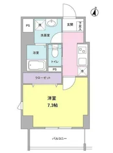 メゾン・ド・クロシェット【2階】の間取り