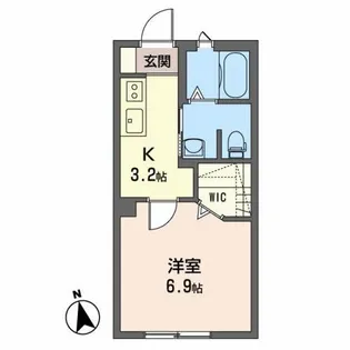 シャーメゾンフローレンス【1階】の間取り