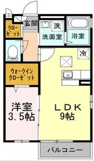 エクセレン【2階】の間取り