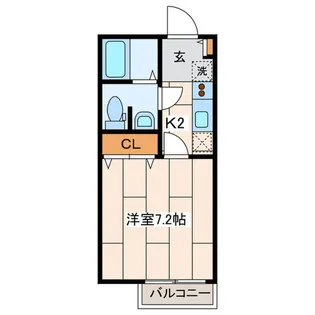 REGALO WADAMACHI【1階】の間取り