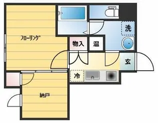 コンフォシード東坂下【1階】の間取り