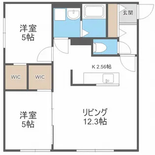 aulea(アウレア)【3階】の間取り