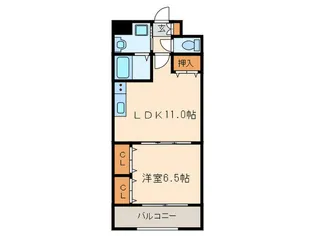 アネックス金山【3階】の間取り