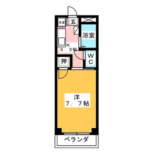 第3後藤コーポ【2階】の間取り
