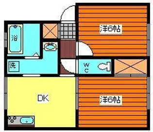 セジュールまきII【2階】の間取り