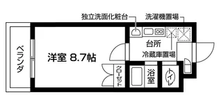 リヴィエール ド グラス【3階】の間取り