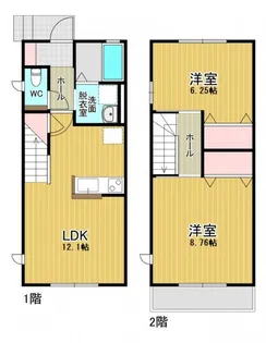 アークガーデン【1階】の間取り