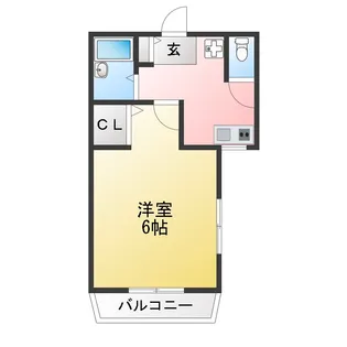 アイル阿佐谷弐番館【1階】の間取り