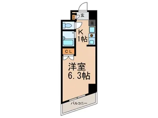 Ideal Place 1【6階】の間取り