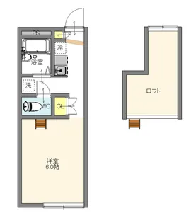 リコルド【2階】の間取り