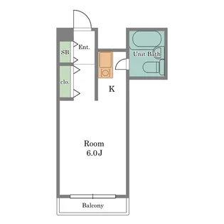 パークマンションワダ【2階】の間取り