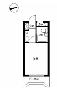 スカイコート市ヶ谷第3【2階】の間取り