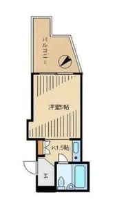 西新宿第2ローヤルコーポ齋藤ビル【2階】の間取り